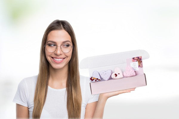 Heart shaped Shower Steamers Gift Set