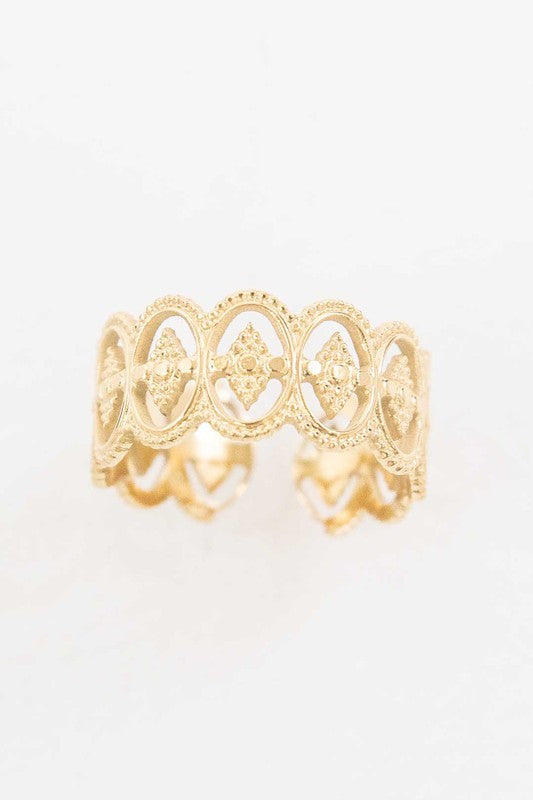 Roma Adjustable Ring